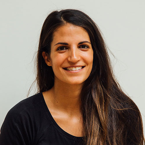 Woman smiling